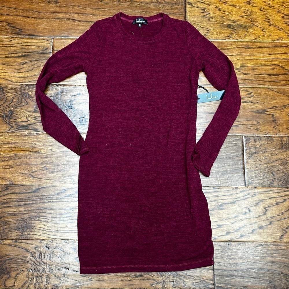 Lulus Dress Modern Marl‎ Bodycon Midi dress NWT